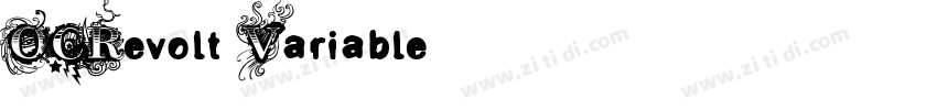 OCRevolt Variable字体转换